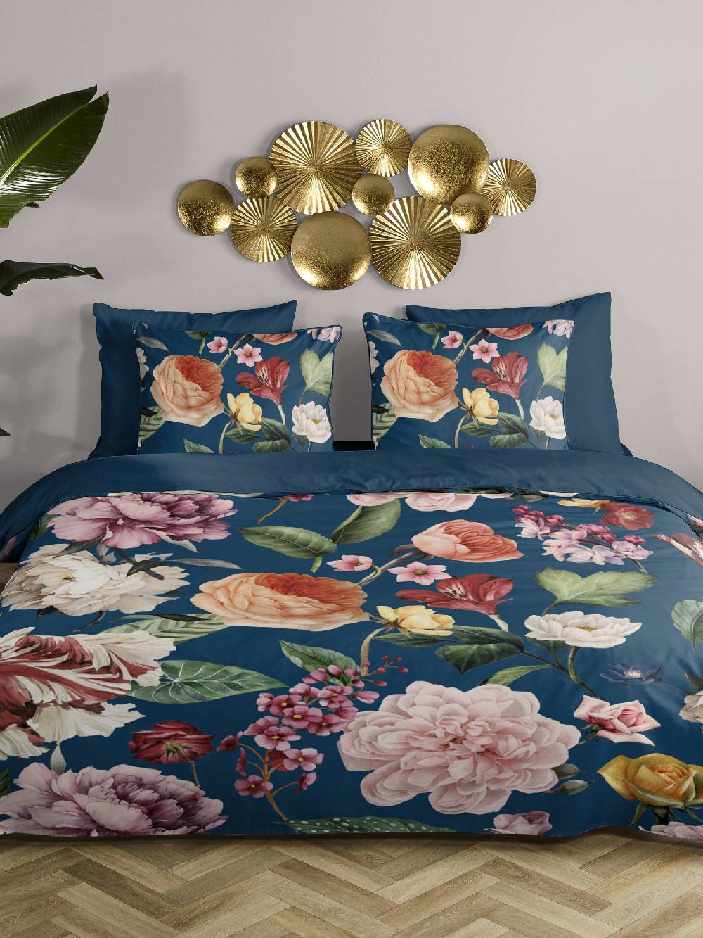 Descanso Fiori 140x200cm Bettwäsche-Set