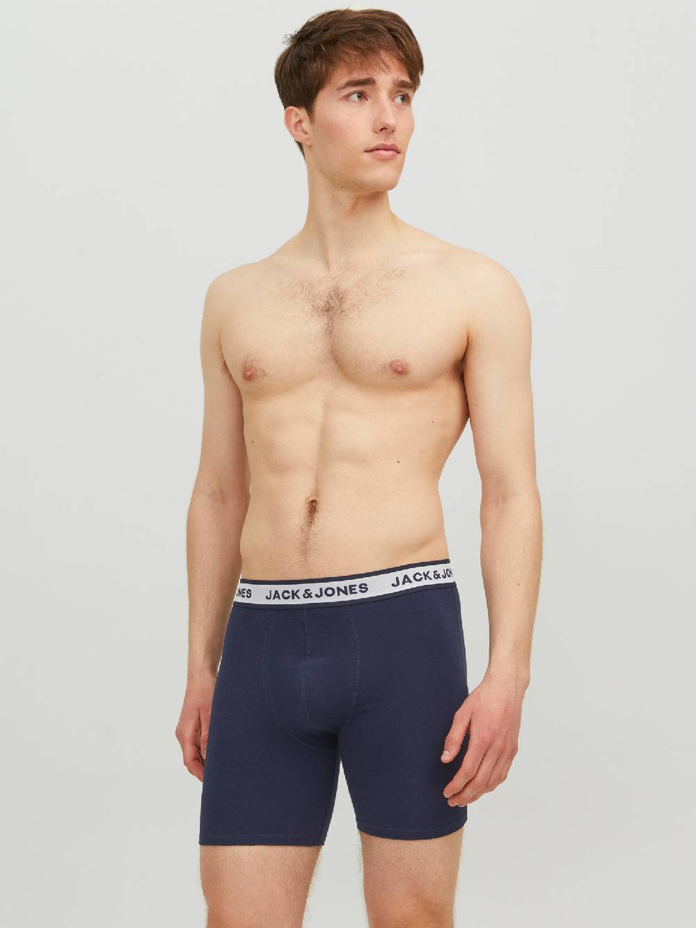 Jack & Jones Solid Boxershorts 3 Stück