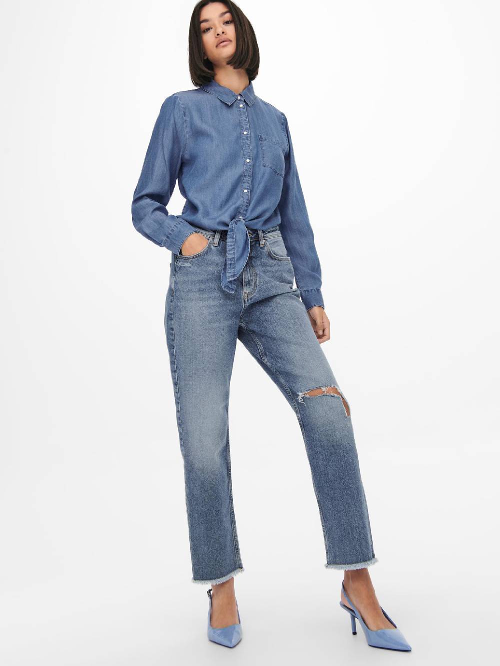 Jacqueline De Yong Dichte Jeans