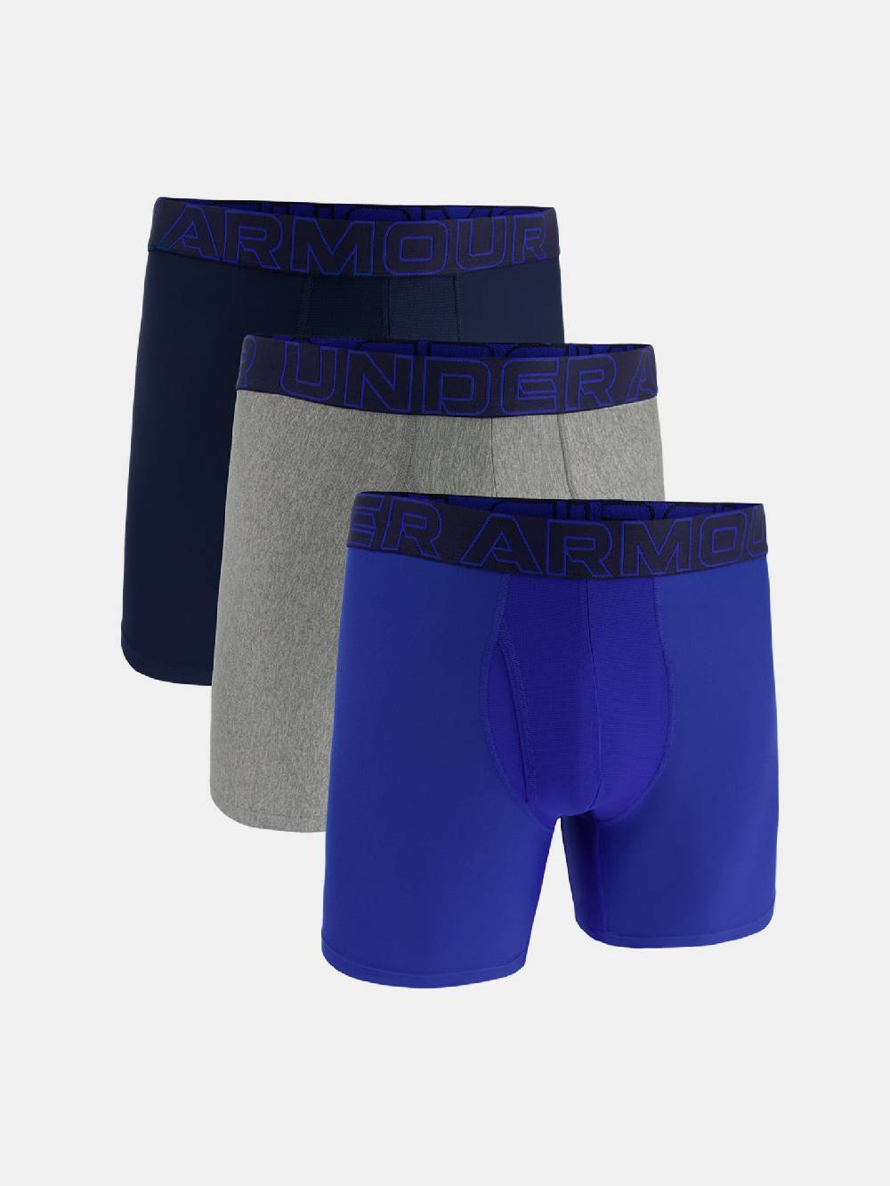 Under Armour M UA Perf Tech 6in Boxershorts 3 Stück
