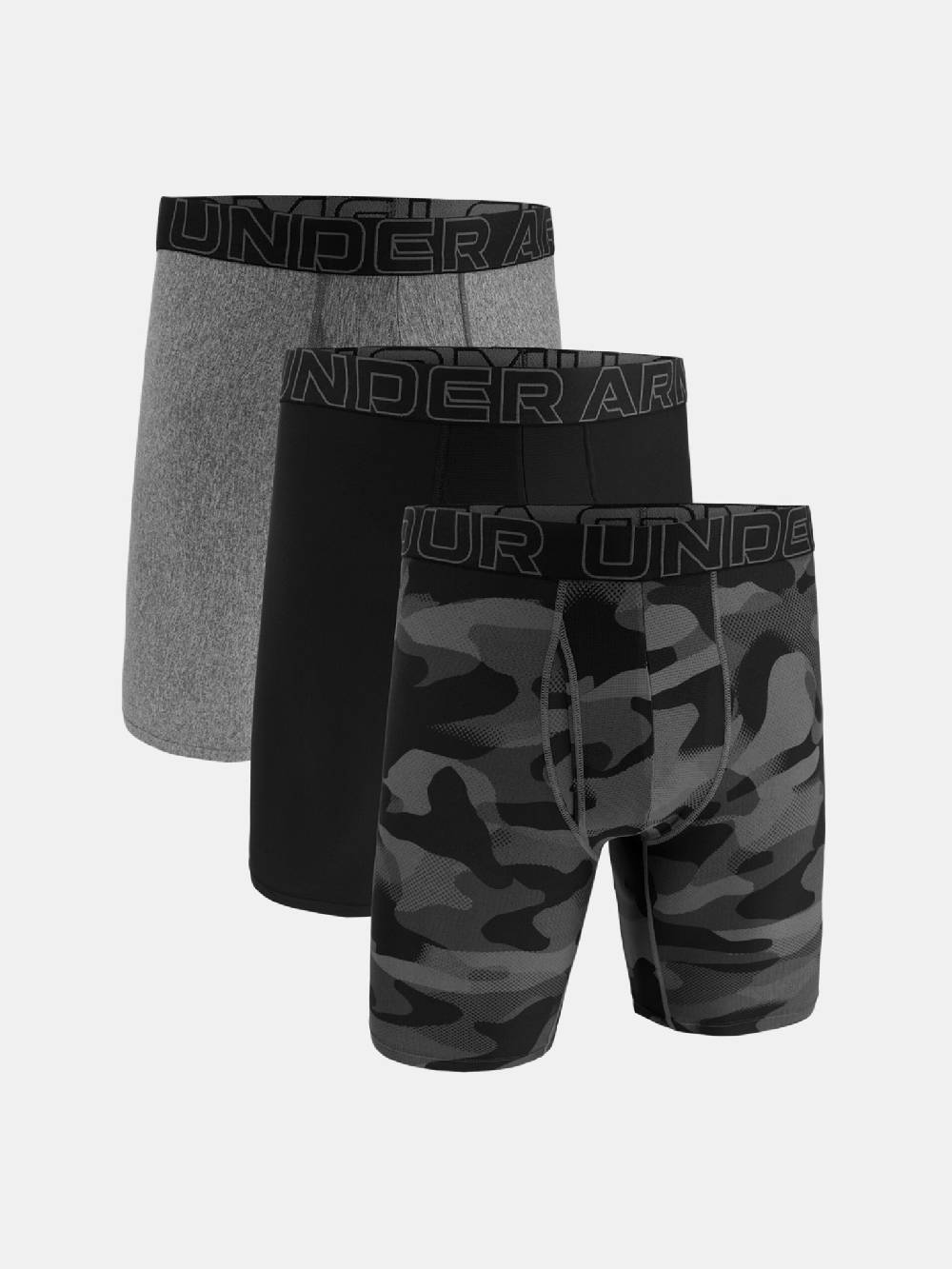 Under Armour M UA Perf Tech Nov 9in Boxershorts 3 Stück