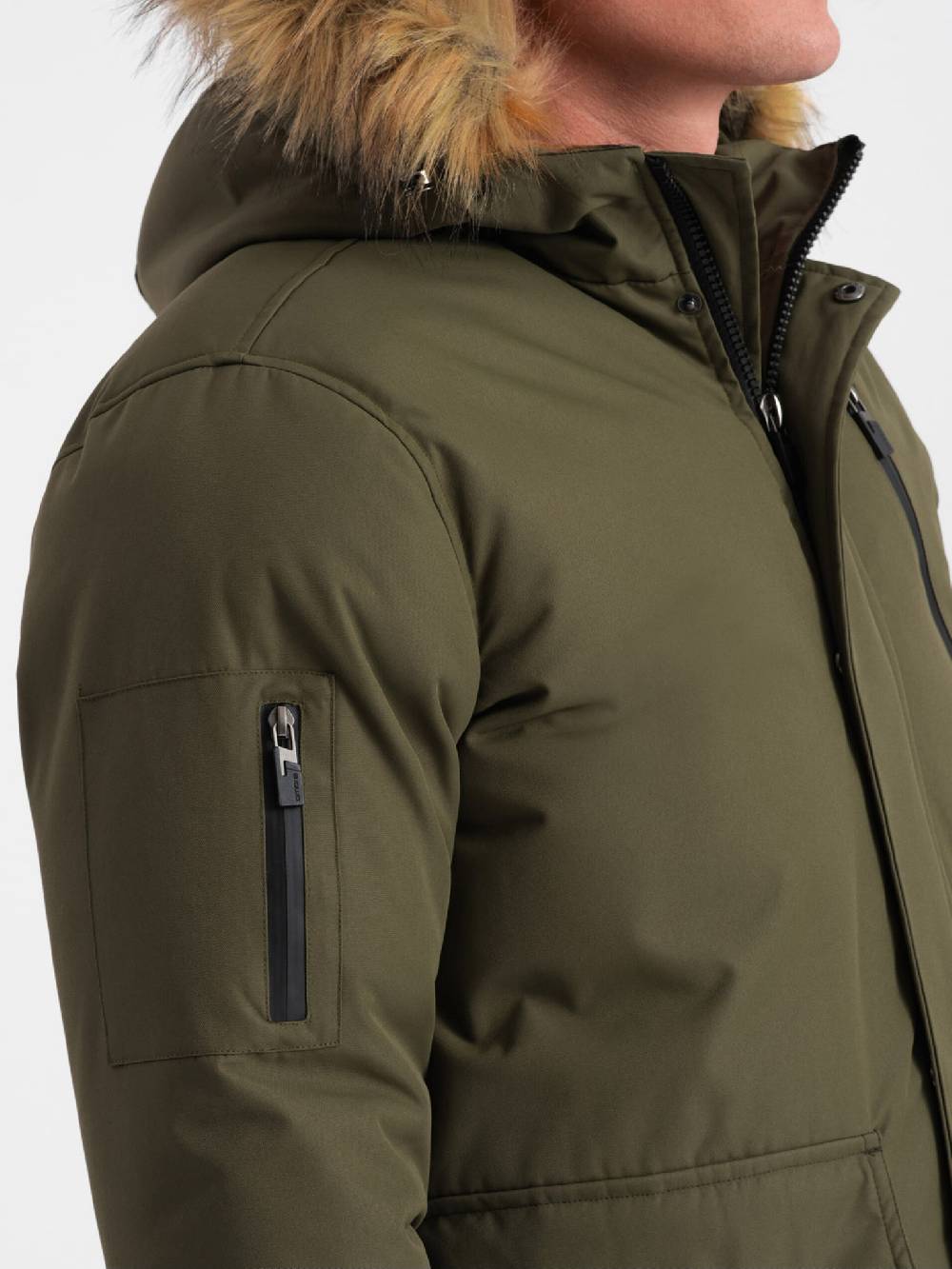 Ombre Clothing Alaskan Jacke