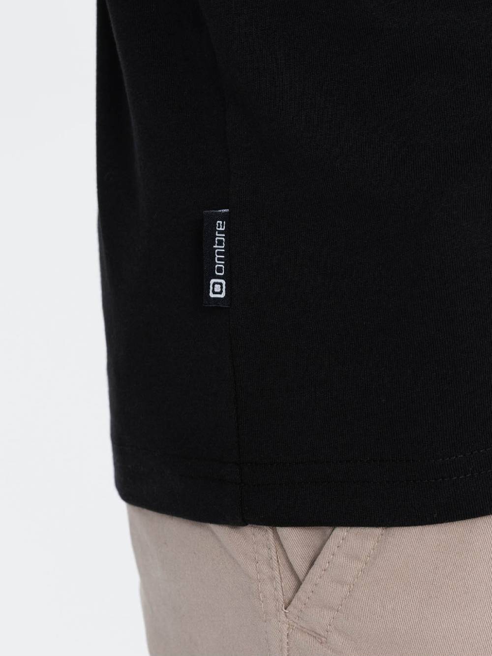 Ombre Clothing Henley T-Shirt