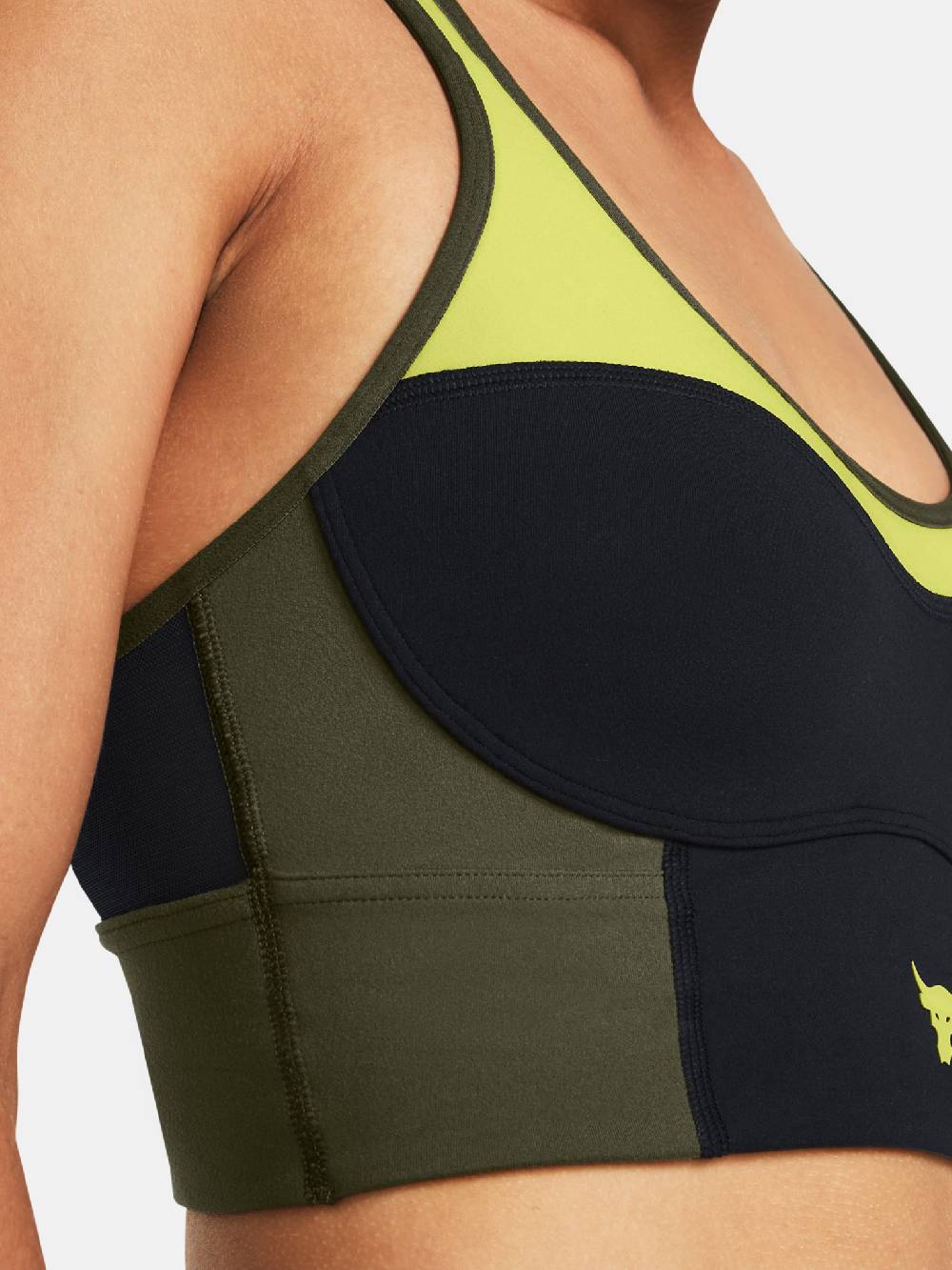 Under Armour Project Rock Lets Go LL Infty Sport Büstenhalter