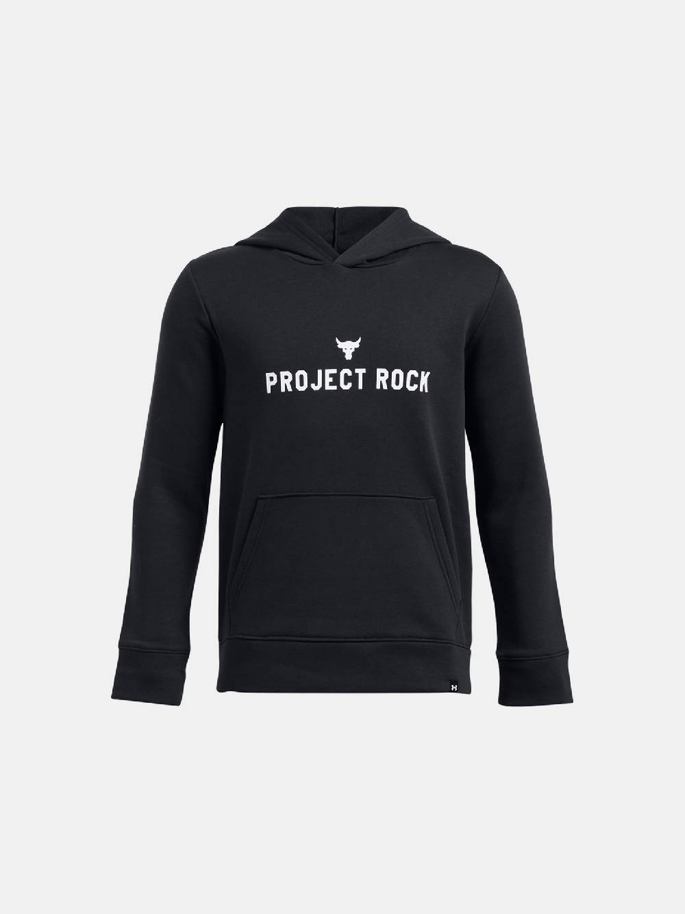 Under Armour Project Rock Rival Hoodie Sweatshirt Kinder