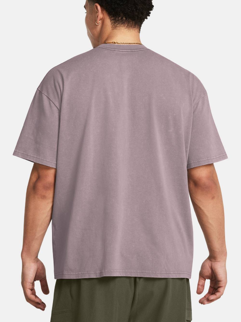 Under Armour UA M Hvyweight OS Logo Wash SS T-Shirt