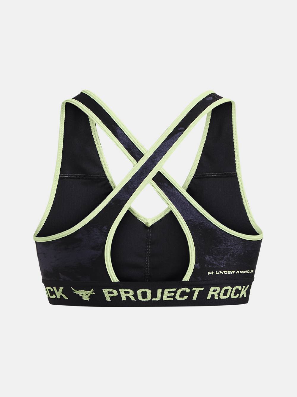 Under Armour UA Project Rock Crssbk Bra Print Sport Büstenhalter