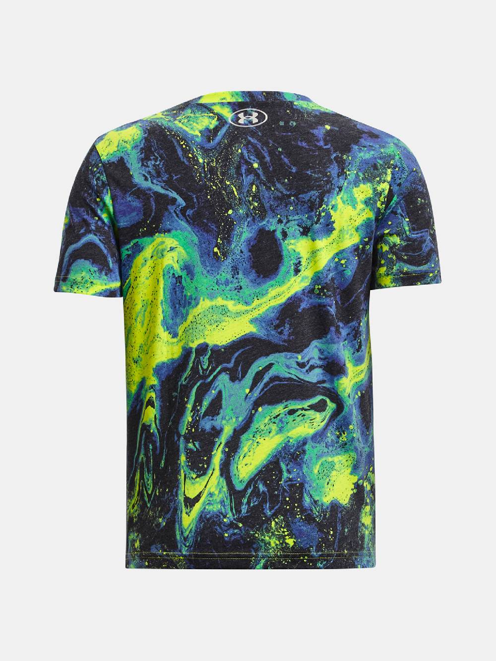 Under Armour UA Project Rock Marble Aop SS Kinder T‑Shirt