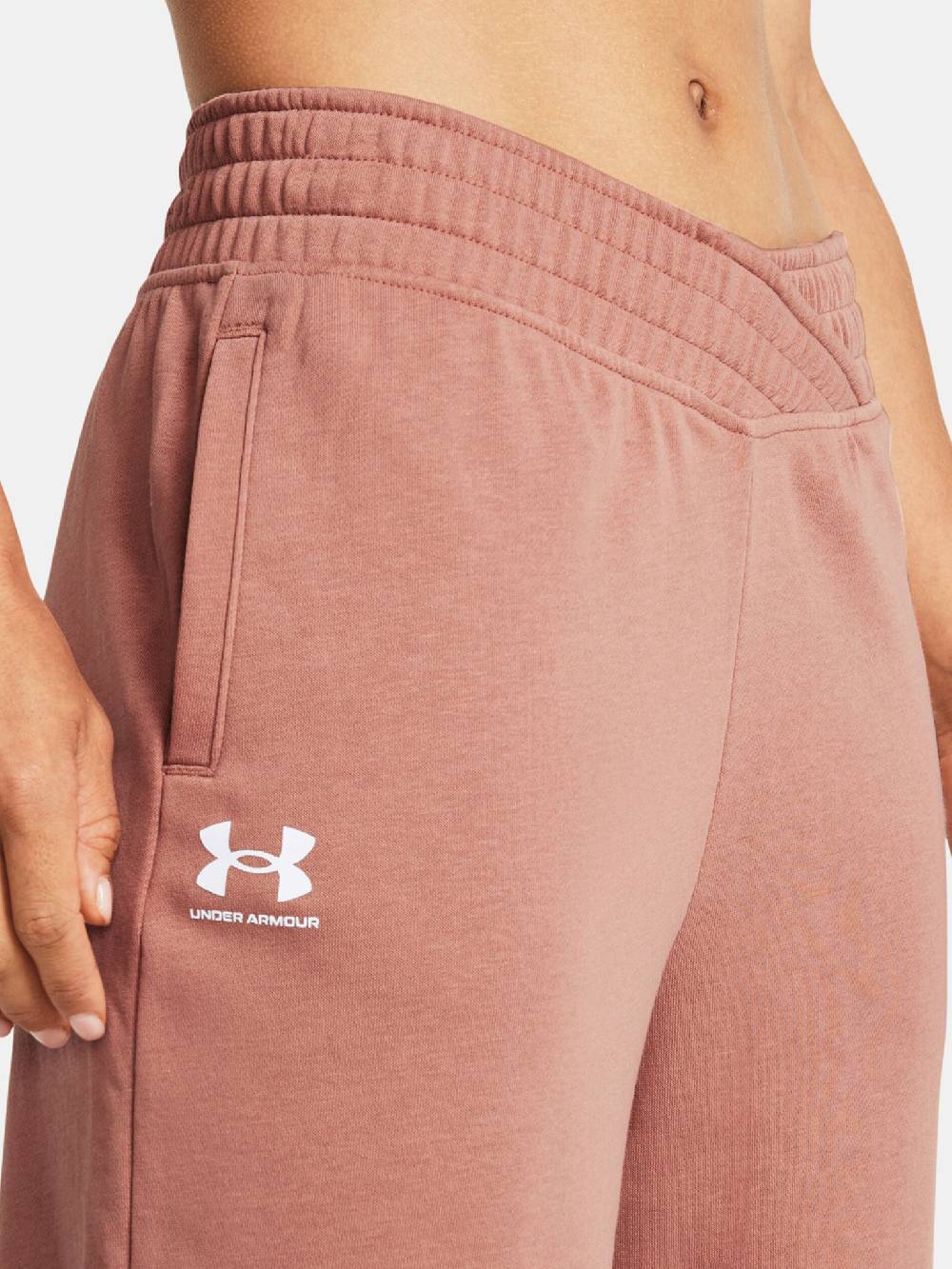 Under Armour UA Rival Terry Crop Wide Leg Jogginghose