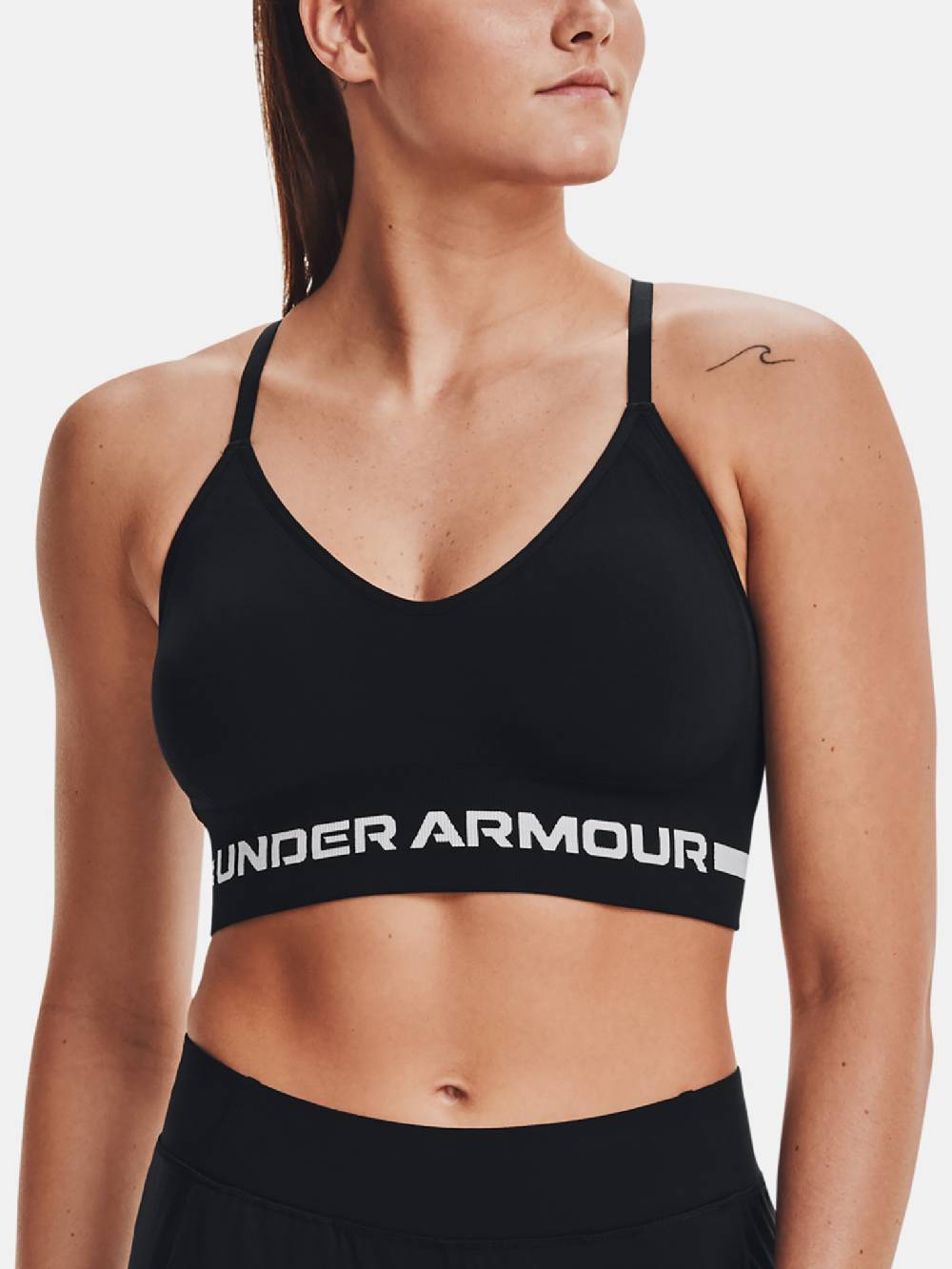 Under Armour UA Seamless Low Long Sport Büstenhalter