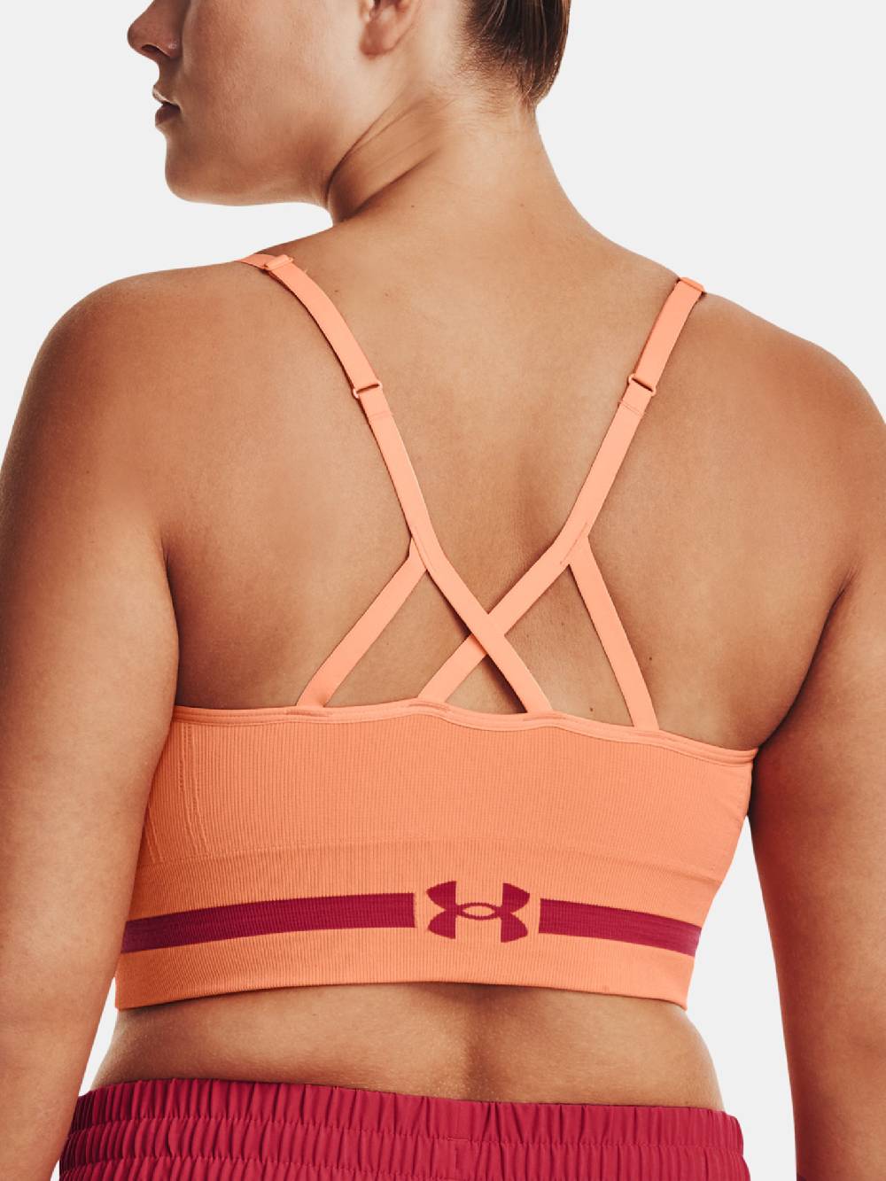 Under Armour UA Seamless Low Long Sport Büstenhalter