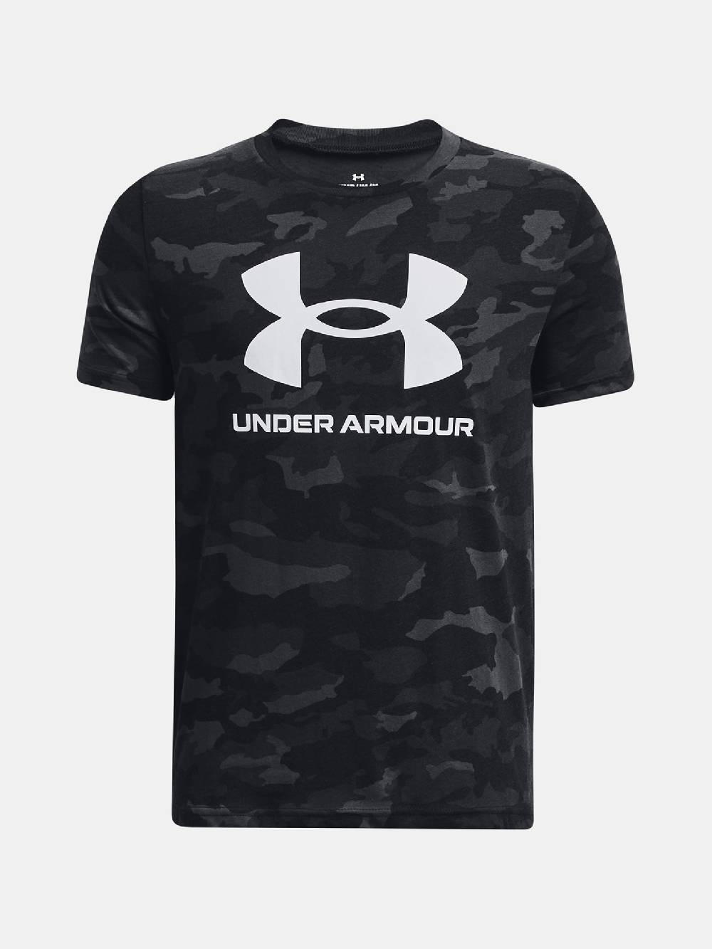 Under Armour UA Sportstyle Logo Aop SS Kinder T‑Shirt