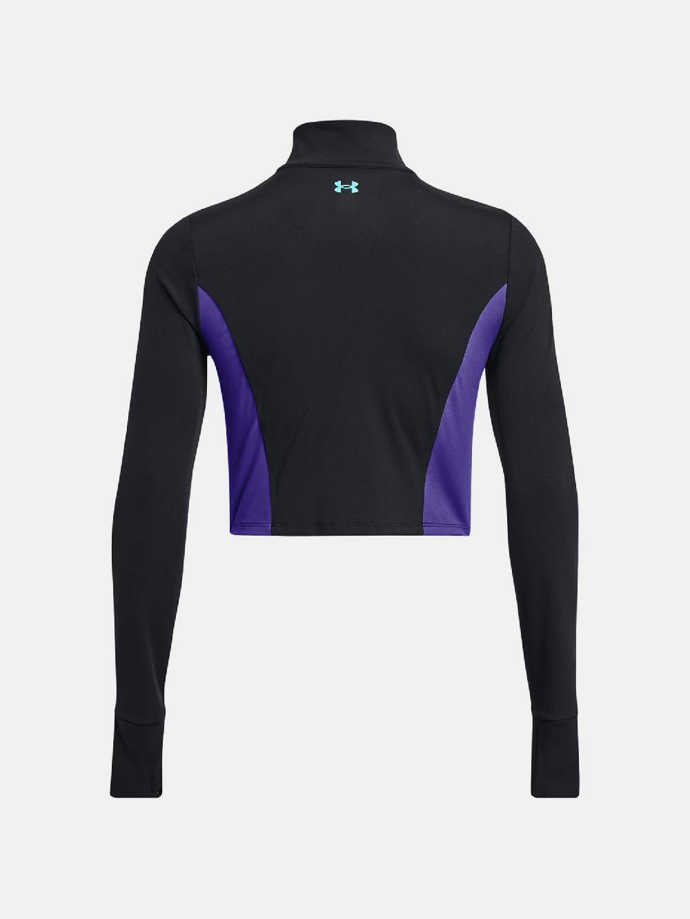 Under Armour Project Rock LetsGo Crop FZ T-Shirt