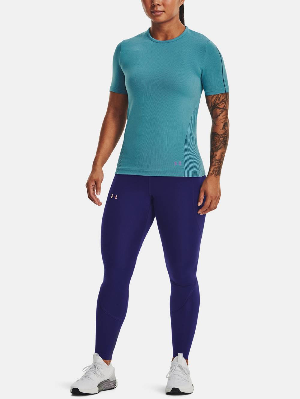 Under Armour SF Rush Ank Leg Perf-BLU Legging