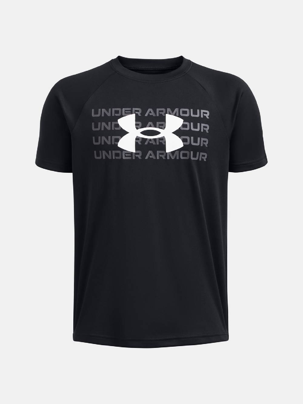Under Armour UA B Tech Wordmark Logo SS T-Shirt