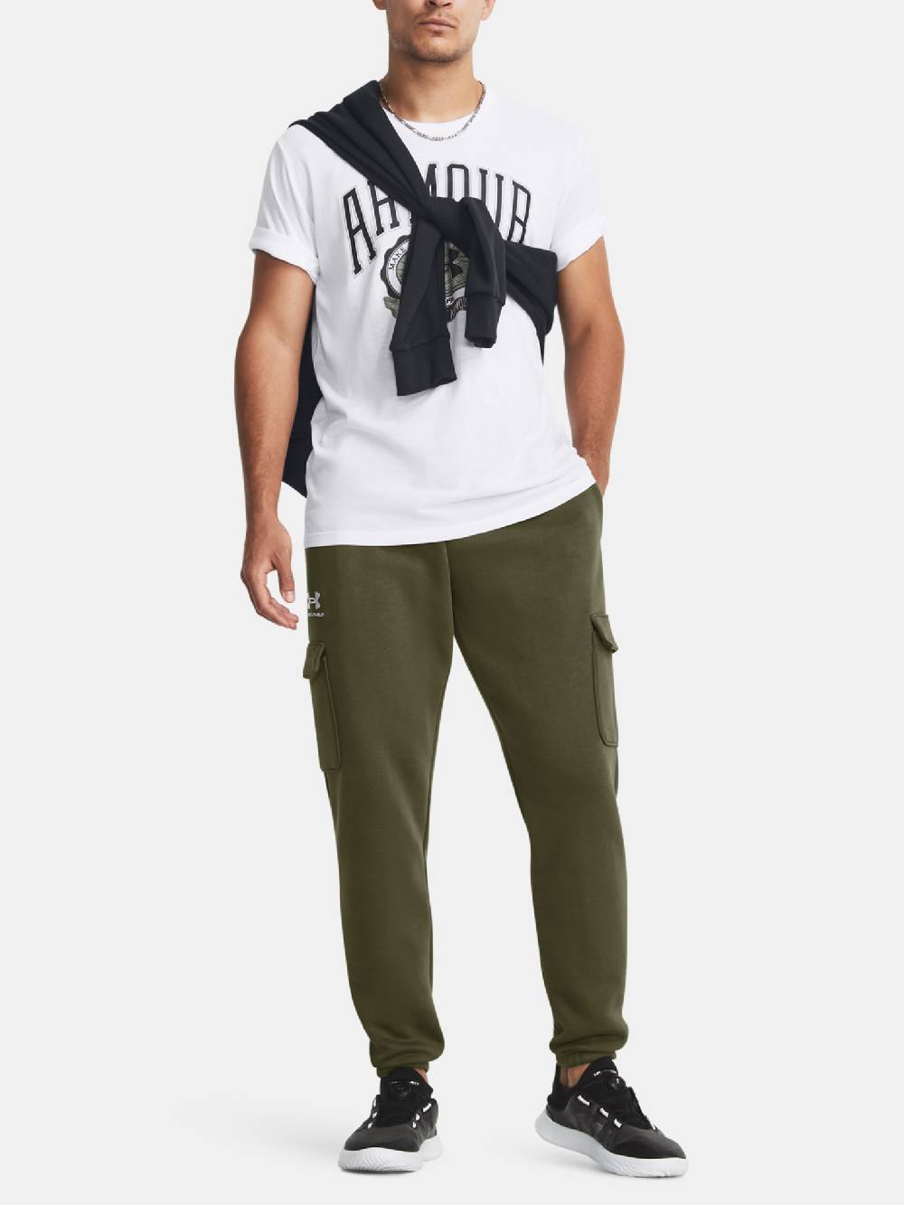 Under Armour UA Essential Flc Cargo Jogginghose