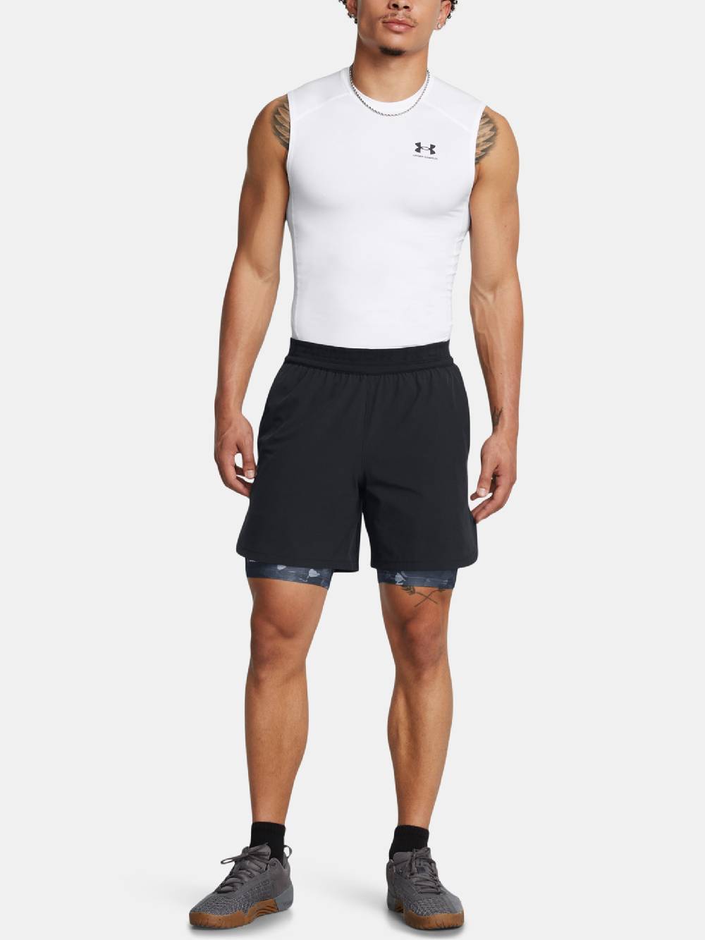 Under Armour UA HG Armour Prtd Comp Shorts