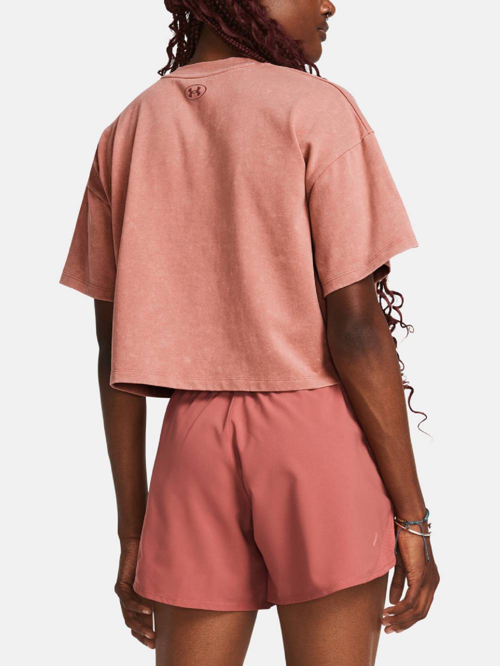 Under Armour UA HW Dusk To Dawn Crop SS T-Shirt