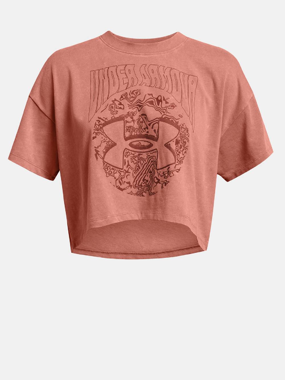 Under Armour UA HW Dusk To Dawn Crop SS T-Shirt