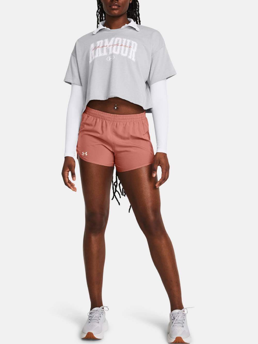 Under Armour UA HW Scripted WM Crop SS T-Shirt