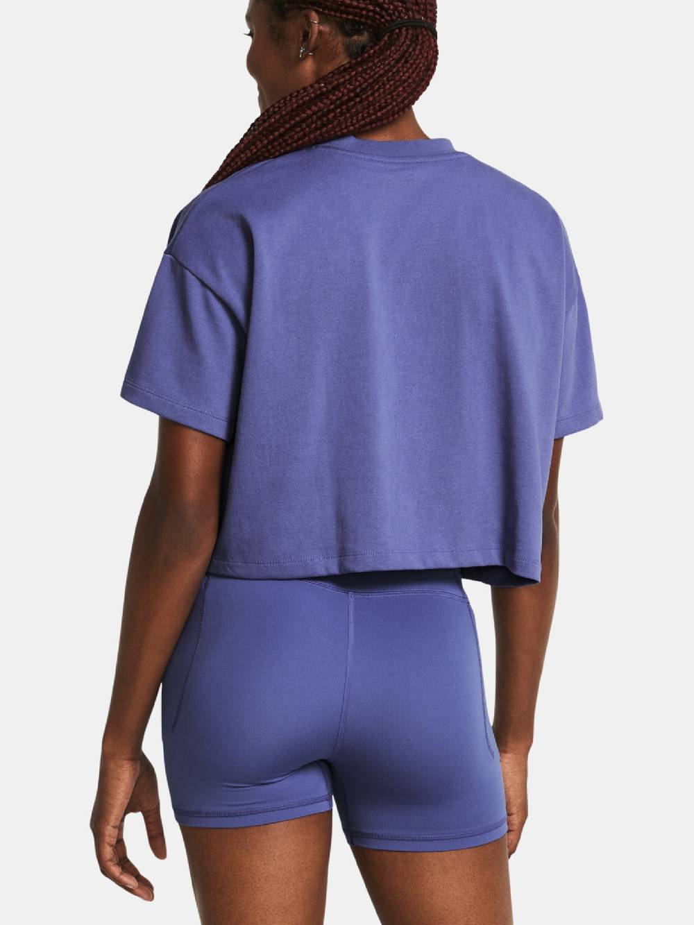 Under Armour UA HW Scripted WM Crop SS T-Shirt