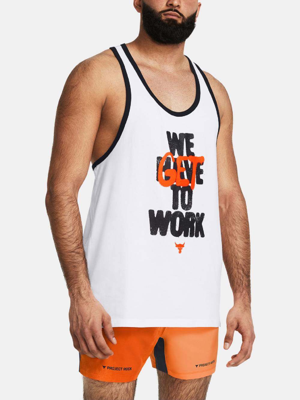 Under Armour UA Project Rock Get to Work Unterhemd