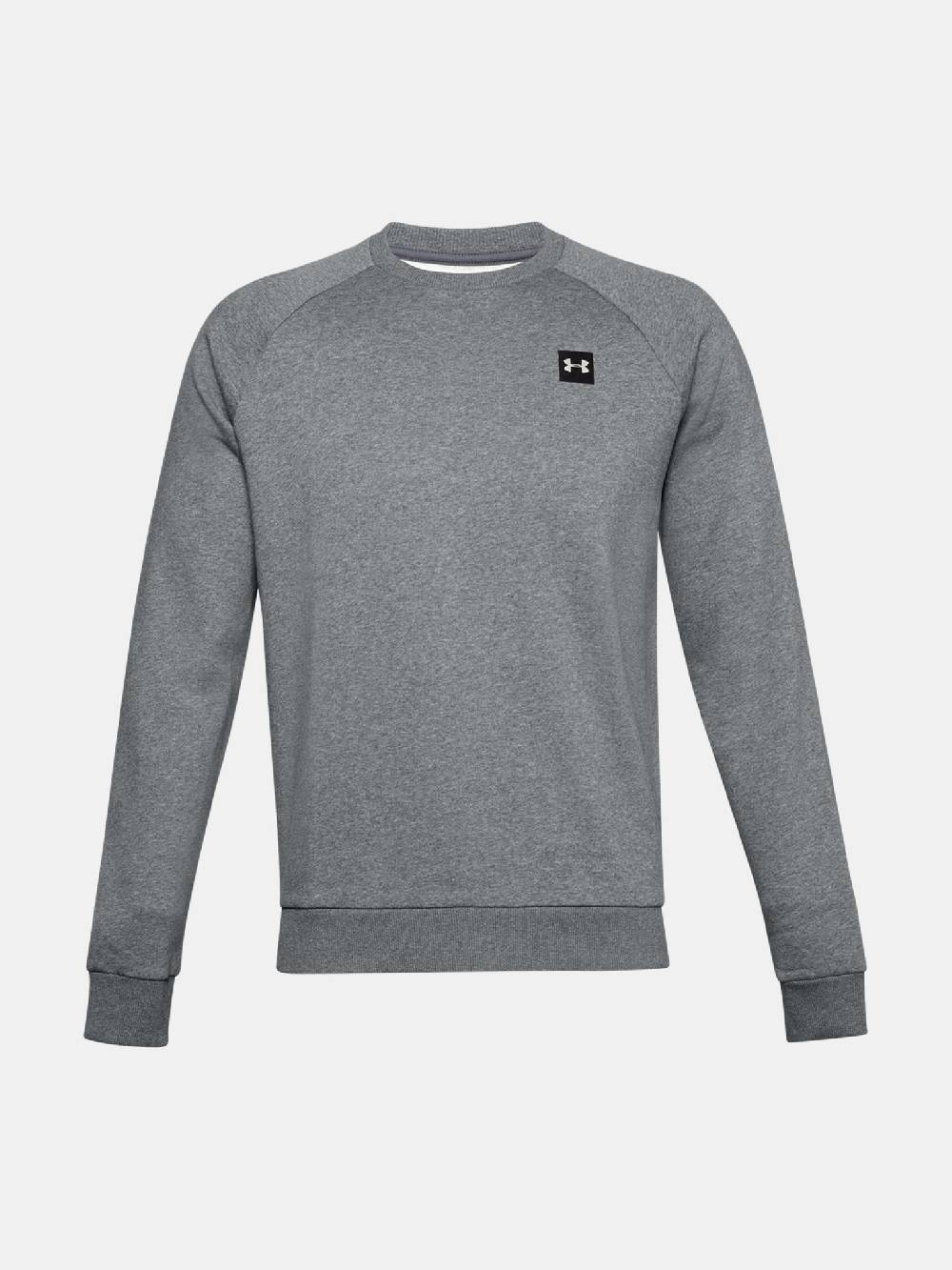 Under Armour UA Rival Fleece Crew - šedá Sweatshirt