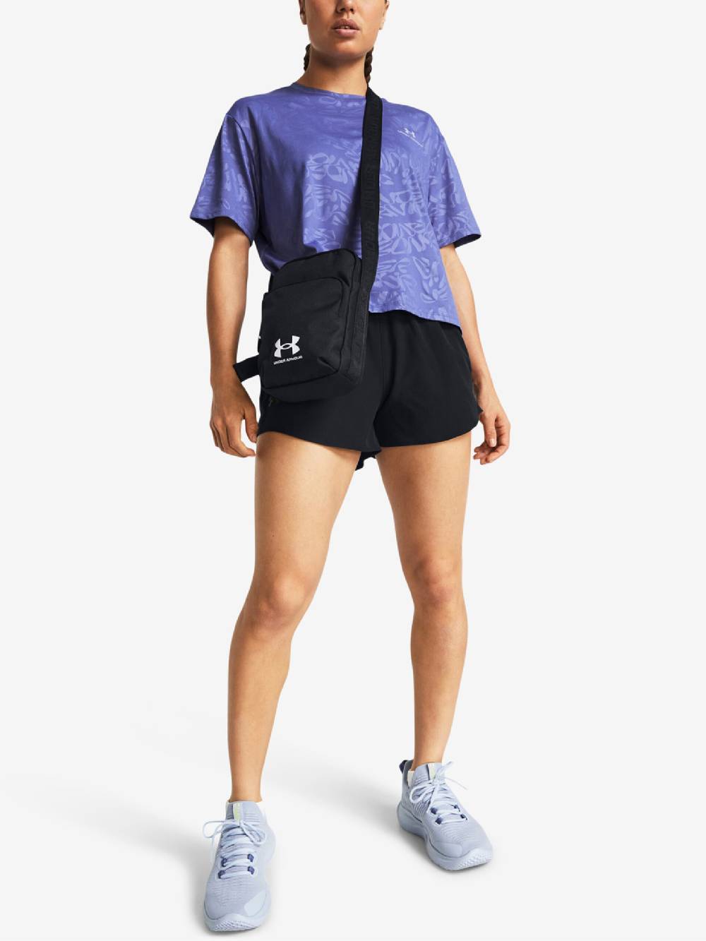 Under Armour Vanish Energy Emboss Crop SS T-Shirt