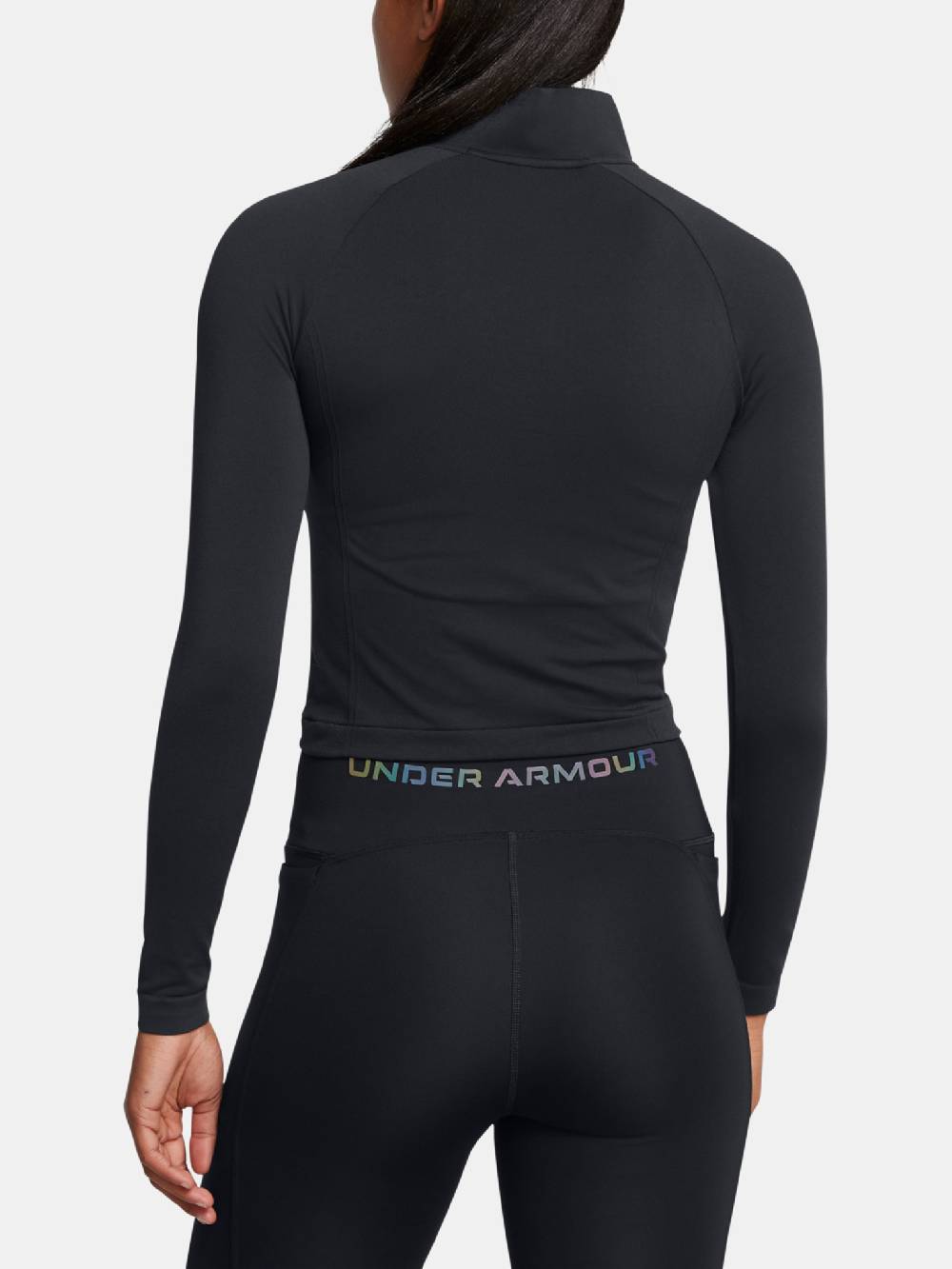 Under Armour Vanish Seamless 1/4 Zip Crop T-Shirt