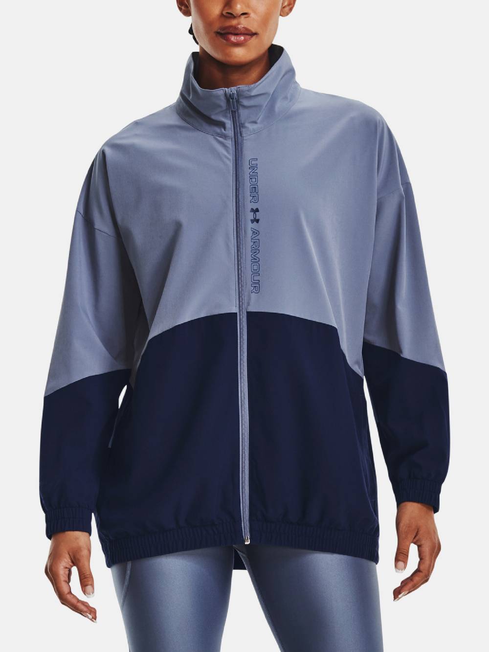 Under Armour Woven FZ Oversized Jacke