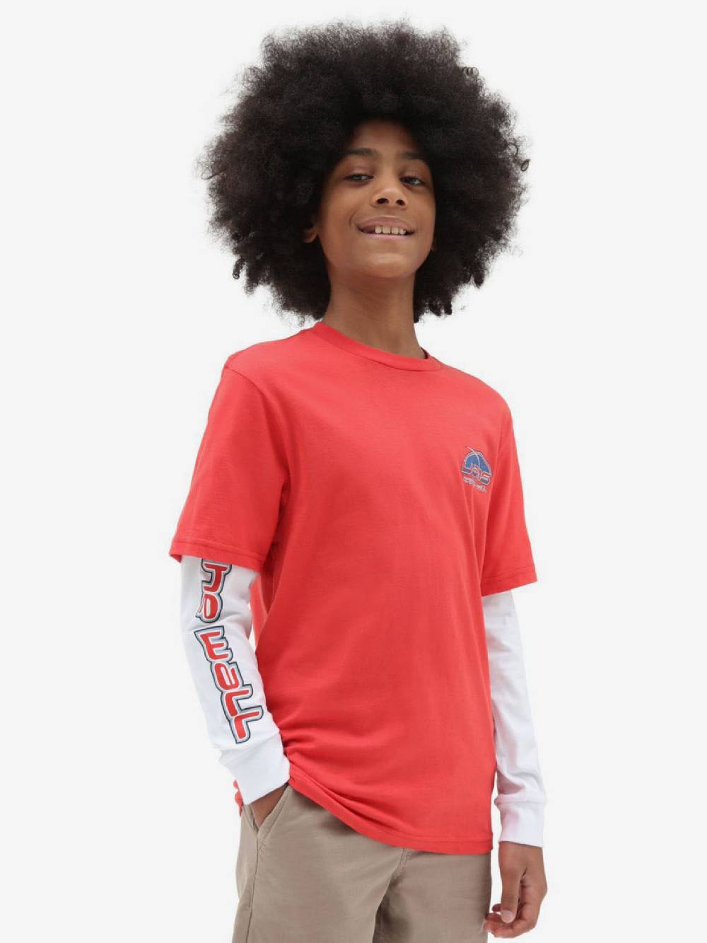 Vans Digitally Free Twofer Kinder T‑Shirt