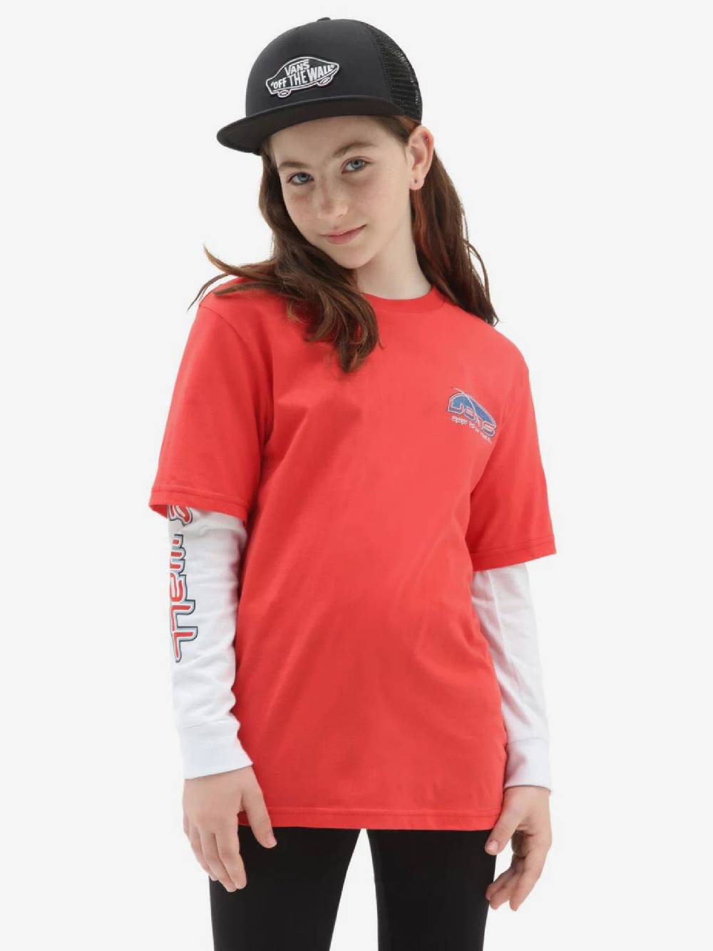 Vans Digitally Free Twofer Kinder T‑Shirt