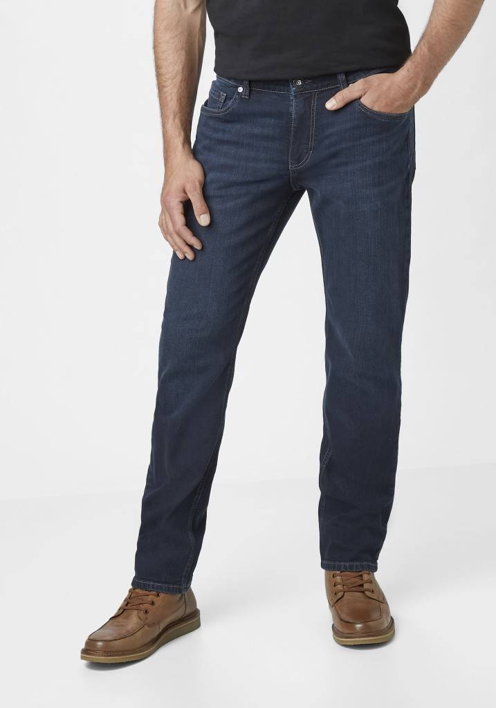 Paddocks BEN Bequeme Passform - Dark Blue Used Moustache