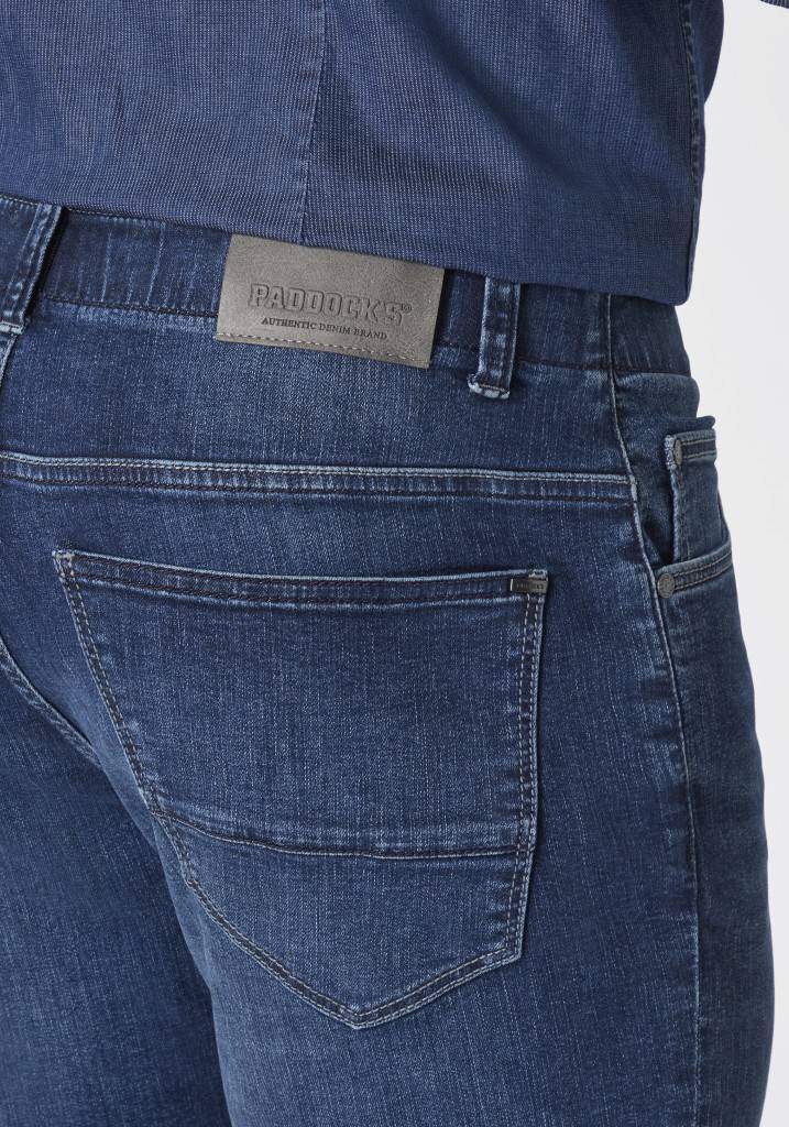 Paddocks BEN MOTION&COMFORT Bequeme Passform - Dark Blue Used Moustache