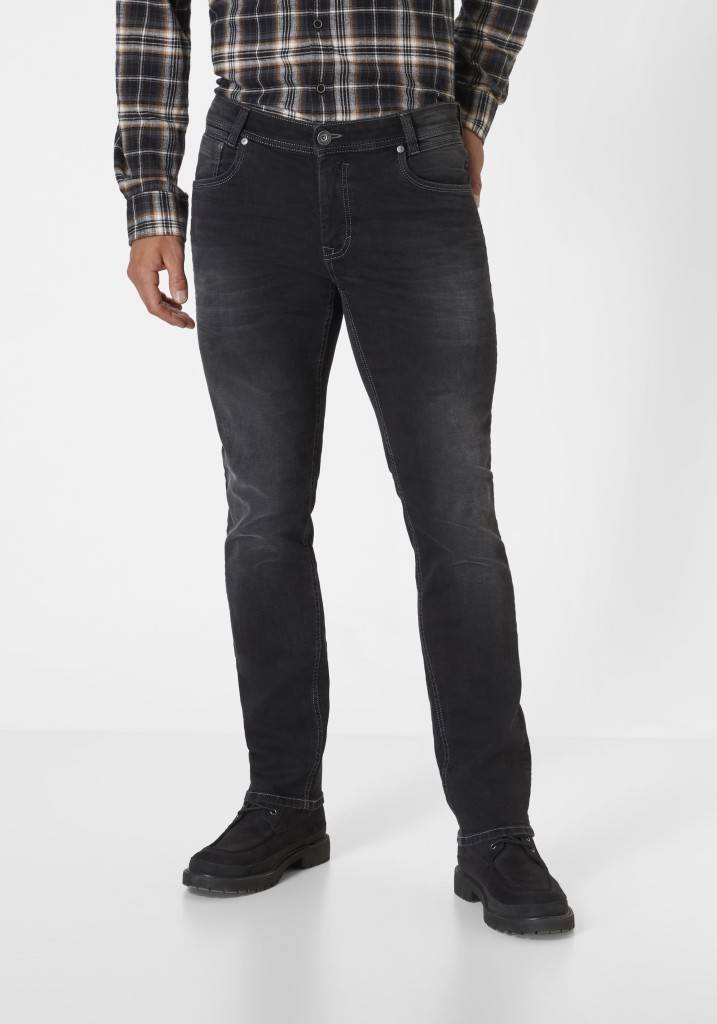 Paddocks BEN Normale Passform - Black Black Used Moustache