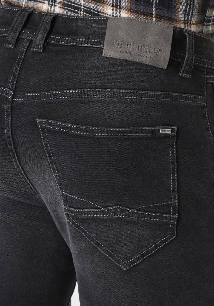 Paddocks BEN Normale Passform - Black Black Used Moustache