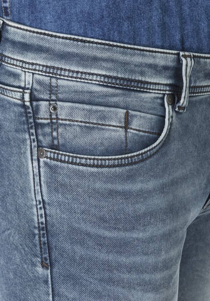 Paddocks DEAN MOTION&COMFORT JOGG DENIM Schmale Passform - Dark Blue Used Moustache