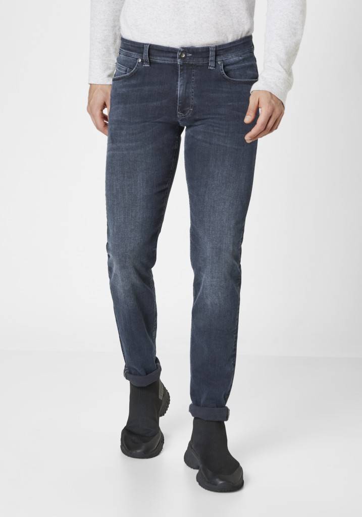 Paddocks DEAN MOTION&COMFORT Schmale Passform - Blue Black Heavy Wash
