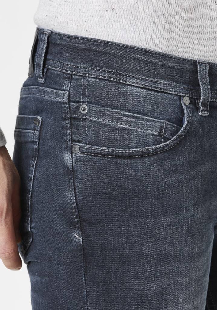 Paddocks DEAN MOTION&COMFORT Schmale Passform - Blue Black Heavy Wash