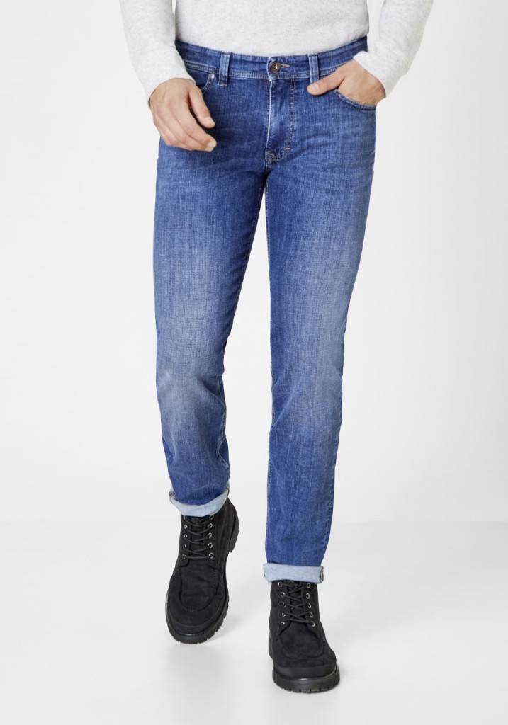 Paddocks DEAN MOTION&COMFORT Schmale Passform - True Blue Heavy Washed