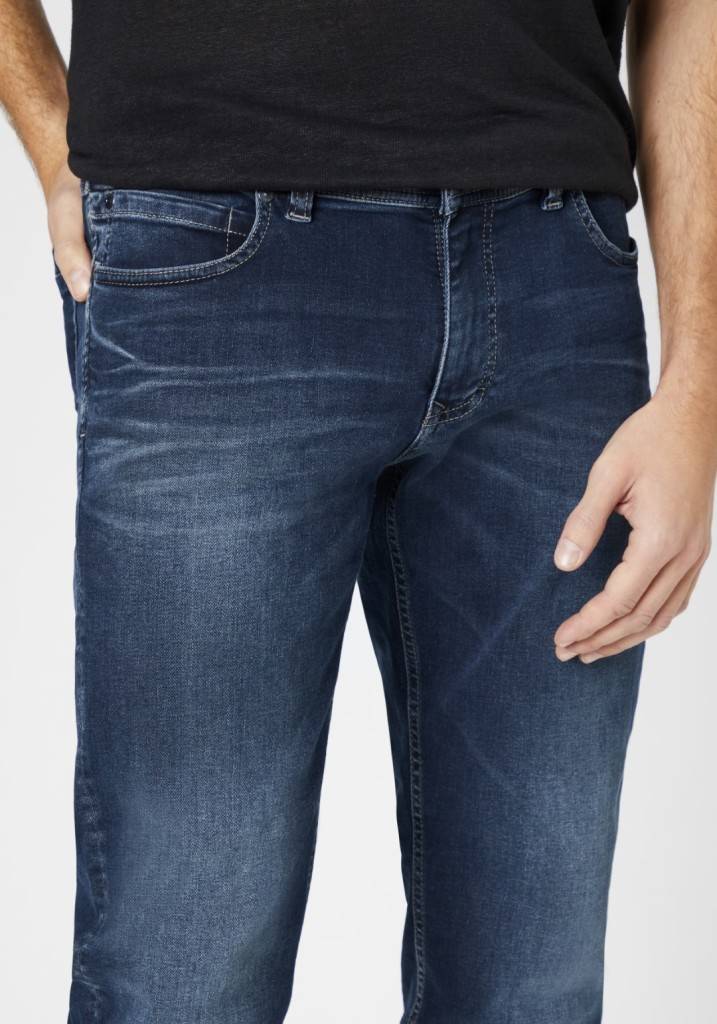 Paddocks DEAN MOTION&COMFORT Schmale Passform - Vintage Blue Black Wash