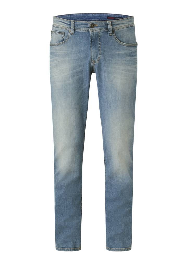 Paddocks DEAN / WITHOUT DESTROY Schmale Passform - Medium Blue Used Moustache