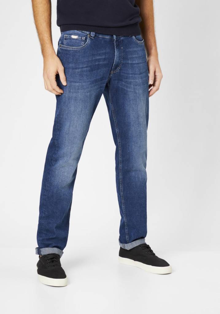 Paddocks DUKE Lefthand Light Blue Schmale Passform - Dark Blue Stone Moustache