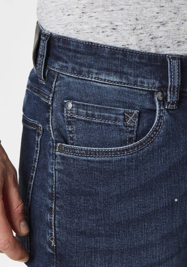 Paddocks DUKE Normale Passform - Blue Black Heavy Wash
