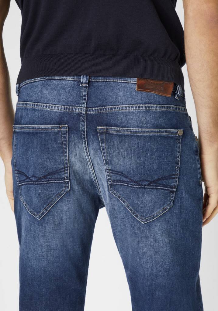 Paddocks DUKE Normale Passform - Dark Blue Stone Moustache