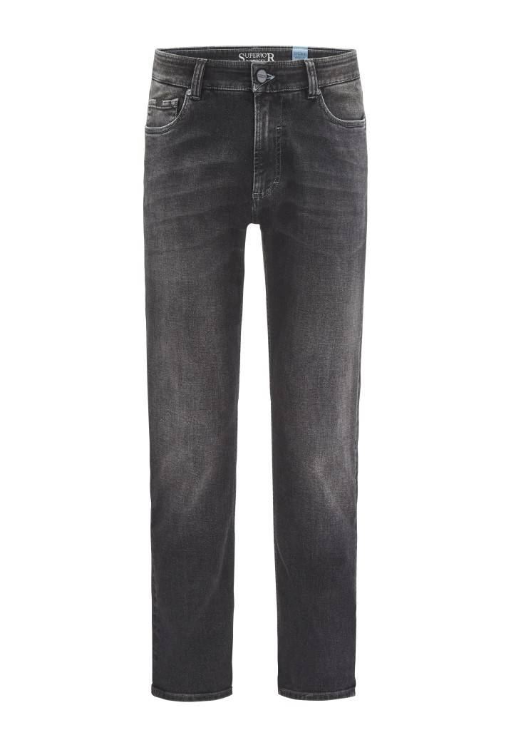 Paddocks DUKE Normale Passform - Dark Grey Vintage Wash