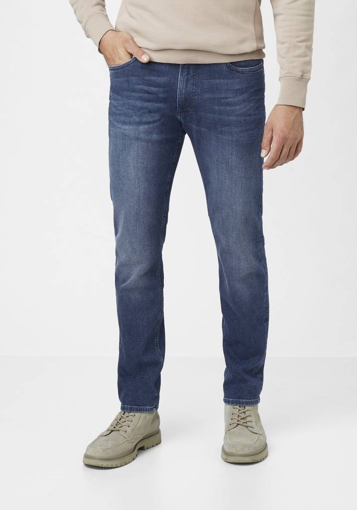 Paddocks DUKE Normale Passform - Medium Blue Used Moustache