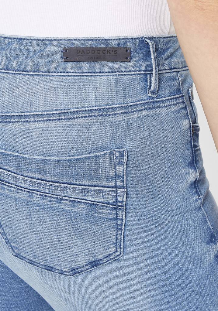 Paddocks LUCA MOTION&COMFORT Schmale Passform - Light Stone With Moustache