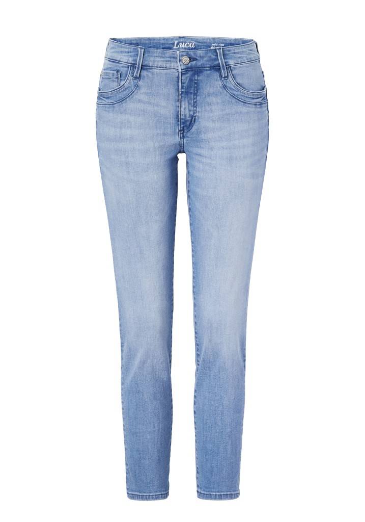 Paddocks LUCA MOTION&COMFORT Schmale Passform - Light Stone With Moustache