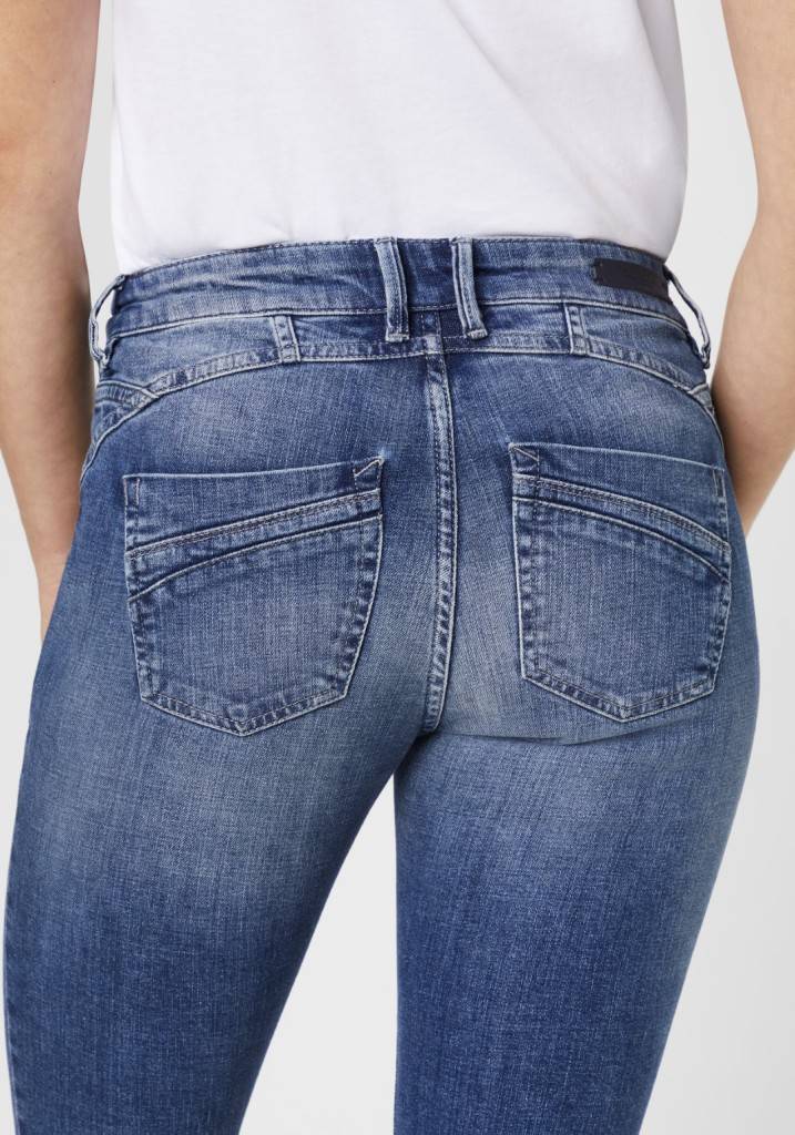 Paddocks LUCY MOTION&COMFORT Schmale Passform - Mid Blue Authentic Wash
